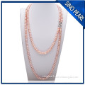 AA 8-9 MM 140cm/55''' hot selling China real freshwater long bead necklace